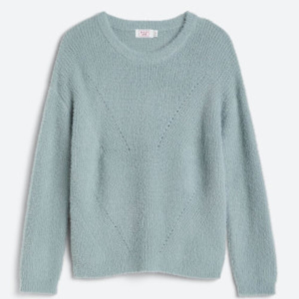 Stitch Fix BAILEY LANE The Fuzzy Pointelle Pullover size Large